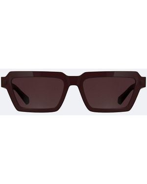 Calvin Klein Modified Rectangle Sunglasses Ckj25622S - Red