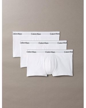 Calvin Klein 3Er-Pack Low-Rise Trunks - Mettallic