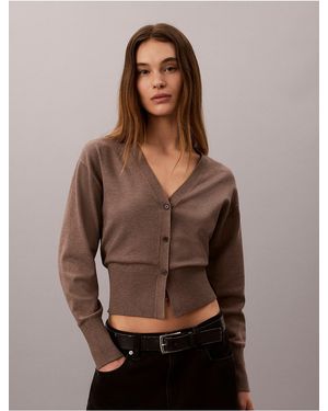 Calvin Klein Tech Knit Cardigan - Multicolor