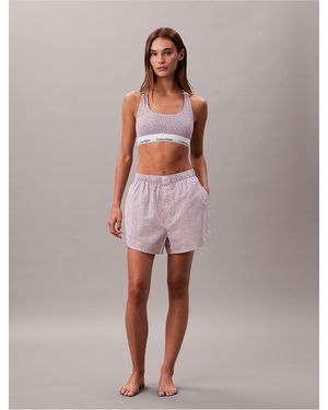 Calvin Klein Cotton Comfort Valentine's Day Short - Pink