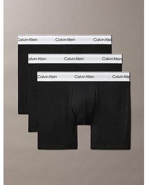 Calvin Klein 3 Pack Boxer Briefs - Black