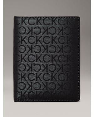 Calvin Klein Logo Rfid Bifold Wallet - Black