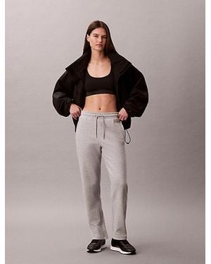 Calvin Klein Jeans Cotton Terry Barrel Joggers - Brown