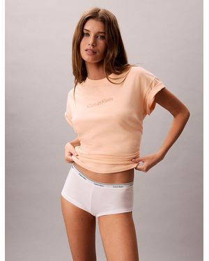 Calvin Klein T-Shirt Relaxed - Marrone