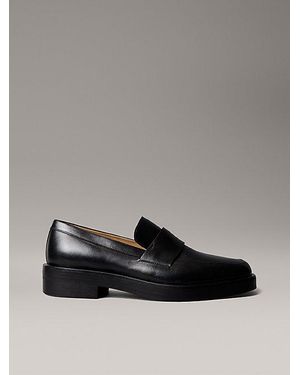 Calvin Klein Slipper Aus Leder Mit Airfit-Polster - Grau