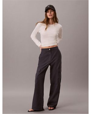 Calvin Klein Calvin Klein Soft Twill Cargo Pants - Multicolor