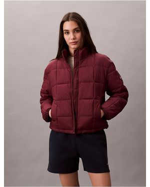 Calvin Klein Calvin Klein Lightweight Puffer Jacket - Multicolor
