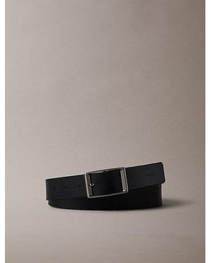Calvin Klein Tumbled Leather Belt - Multicolour