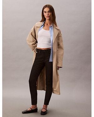 Calvin Klein Mid Rise Skinny Jeans - Neutro