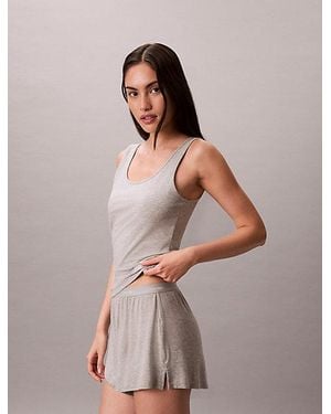 Calvin Klein Tank Top Cotton Stretch Lounge - Multicolour