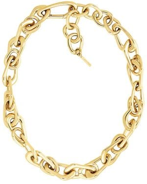 Calvin Klein Ck Statement Links Necklace - Stainless Steel - Contemporary Fashion For Everyday Wear - Gift For - Metallic
