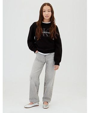 Calvin Klein Jeans Barrel Leg Jeans - Black