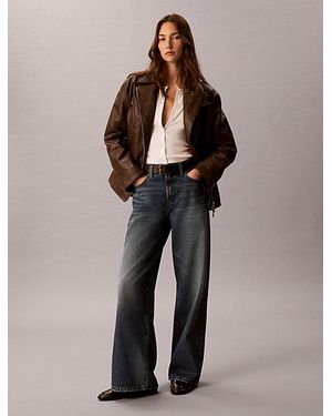 Calvin Klein Jeans Wide Leg Jeans - Multicolour