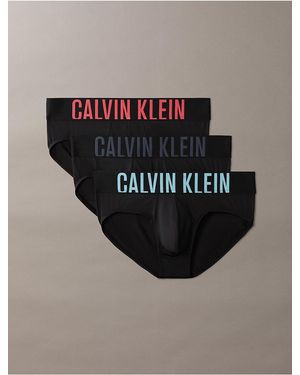 Calvin Klein 3 Pack Briefs Intense Power - Multicolor