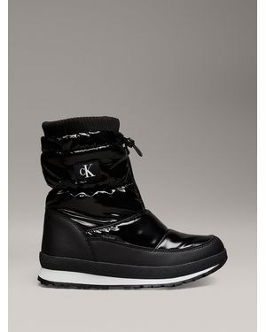 Calvin Klein Shiny Snowboots - Black