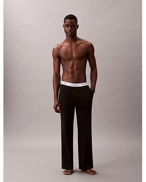 Calvin Klein Pyjama Trousers Icon Jersey Knit - Black