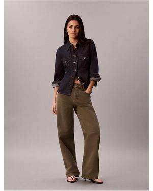 Calvin Klein Calvin Klein 90S Straight Jeans - Green