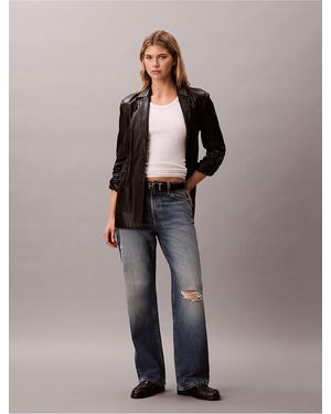 Calvin Klein Calvin Klein 90S Straight Jeans - Gray