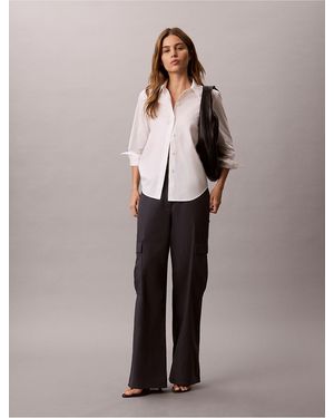 Calvin Klein Calvin Klein Cotton Stretch Twill Cargo Pants - Multicolor
