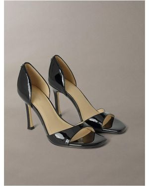 Calvin Klein Aileen Open Toe Heel - Brown