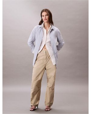 Calvin Klein Soft Nylon Parachute Pants - Multicolor