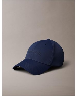 Calvin Klein Standard Logo Embroidery Baseball Cap - Blue