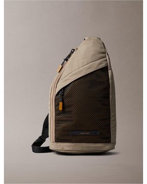 Calvin Klein Mesh Front Sling Bag - Multicolor