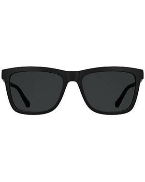 Calvin Klein Jeans Modified Rectangle Sunglasses - Black