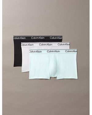 Calvin Klein 3-Pack Heupboxers - Metallic