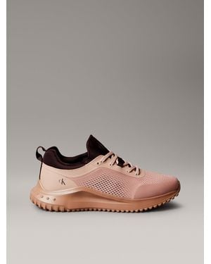 Calvin Klein Breathable Mesh Ultralight Trainers - Pink