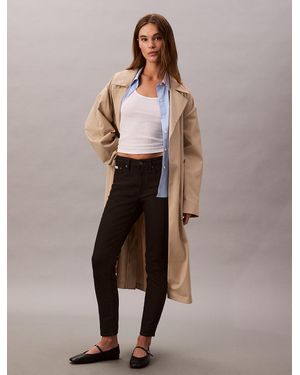 Calvin Klein Jean Skinny Mid Rise - Neutre