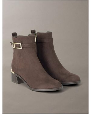 Calvin Klein Jallis Boot - Brown