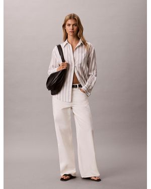 Calvin Klein Baggy Jeans Low Rise - Rosa