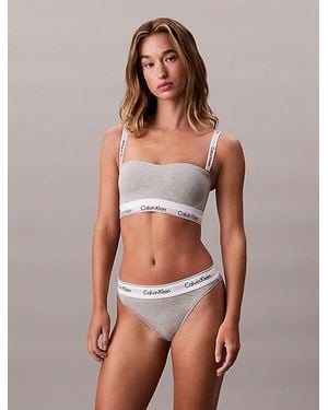 Calvin Klein Tanga Icon Cotton Modal - Multicolour