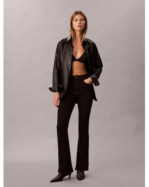 Calvin Klein High Rise Flared Jeans - Multicolour
