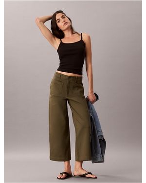 Calvin Klein Calvin Klein Stretch Twill Marcy Pants - Multicolor