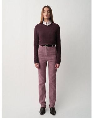 Calvin Klein Lucia Slim Trousers - Purple