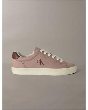 Calvin Klein Cazini Sueded Sneaker - Gray