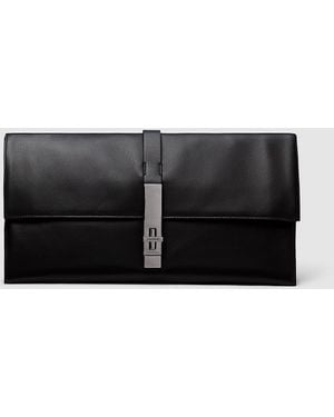 Calvin Klein Leather Clutch - Black