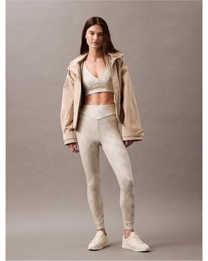 Calvin Klein Calvin Klein Soft Stretch Sport 7/8 Leggings - Natural