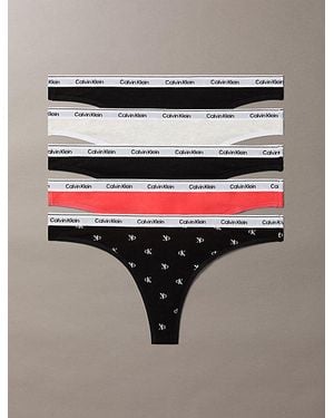 Calvin Klein 5-Pack Strings - Meerkleurig