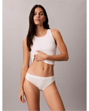 Calvin Klein Classic Comfort Cozy Waffle Bikini - Multicolor