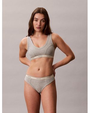 Calvin Klein Thong - Brown