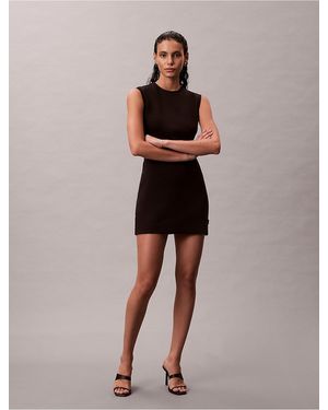 Calvin Klein Mini Bodycon Dress - Black