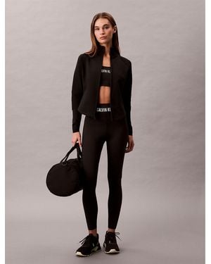 Calvin Klein Thermal Hybrid Midlayer Zip Up Jacket - Natural
