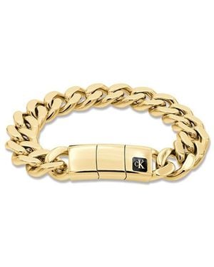 Calvin Klein Bold Polished Chain Bracelet - Metallic