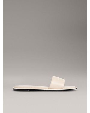 Calvin Klein Leren Sandalen - Grijs