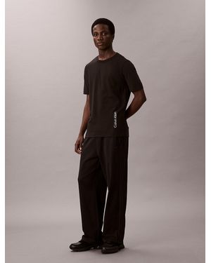 Calvin Klein Breathable Quick Dry Gym T-Shirt - Black