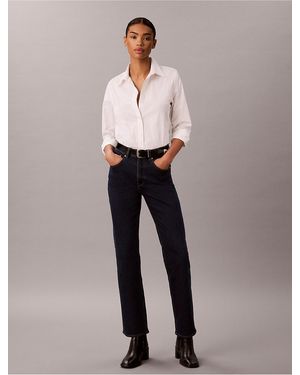 Calvin Klein Calvin Klein High Rise Straight Jeans - Multicolor