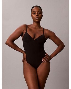 Calvin Klein Shapewear Bodysuit Perfectly Fit - Brown